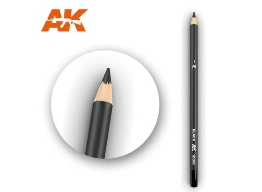 - Ak Interactive - Watercolor Pencil Black