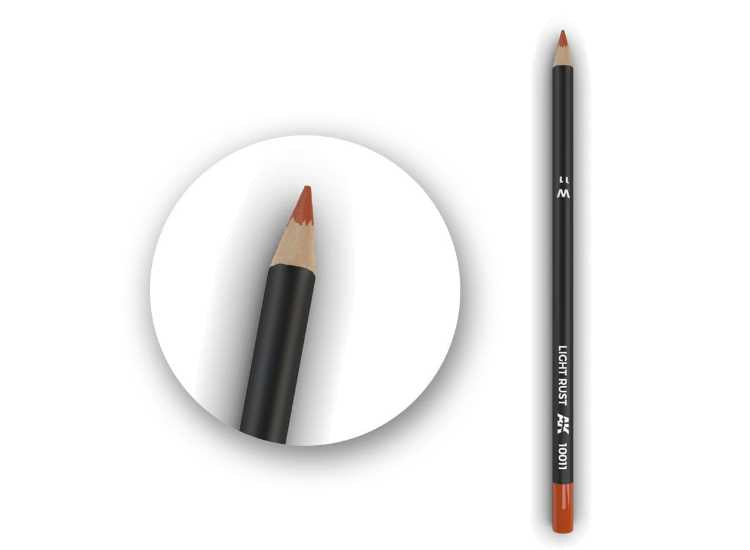 - Ak Interactive - Watercolor Pencil Light Rust