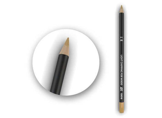 - Ak Interactive - Watercolor Pencil Light Chipping for wood