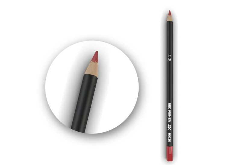 '- Ak Interactive - Watercolor Pencil Red Primer