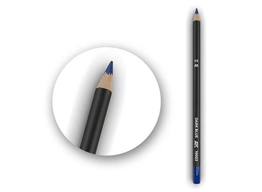 - Ak Interactive - Watercolor Pencil Dark Blue