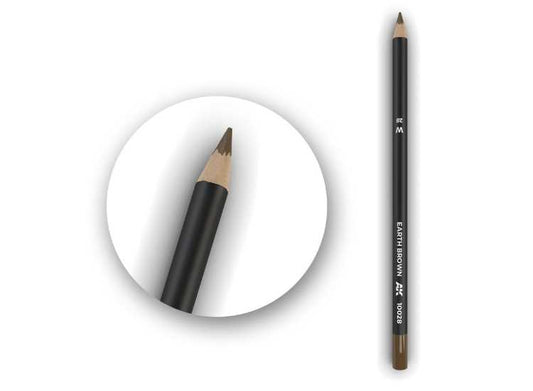 - Ak Interactive - Watercolor Pencil Earth Brown