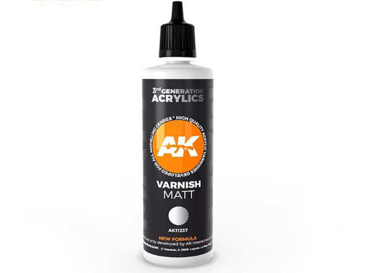 100ml AK Interactive - 3G Acrylic Varnish - Matt