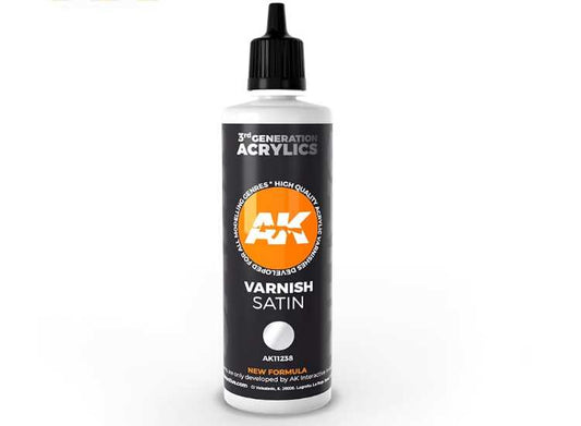 100ml AK Interactive - 3G Acrylic Varnish - Satin