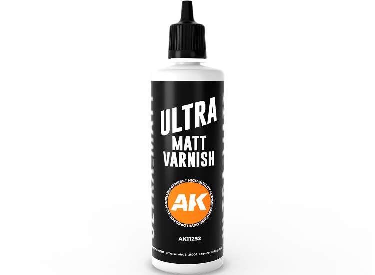 100ml AK Interactive - Ultra Matt Varnish - Acrylic