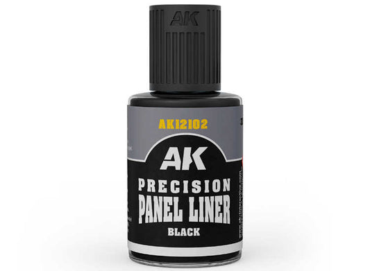 30ml AK Interactive - Precision Panel Liner - Black