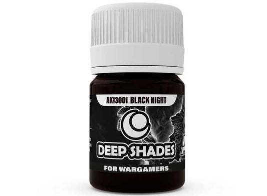 30ml AK Interactive - Deep Shades - Black Night