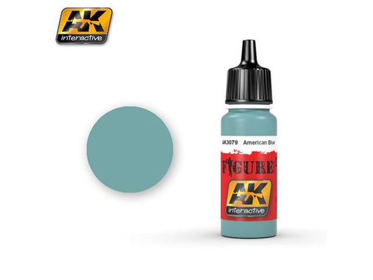 17ml AK Interactive - Figure Colour - American Blue (80)