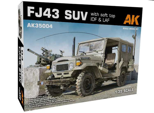 1/35 AK Interactive - FJ43 SUV w/ Soft Top IDF & LAF
