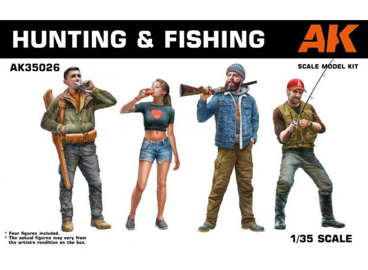 1/35 AK Interactive - Hunting and Fishing