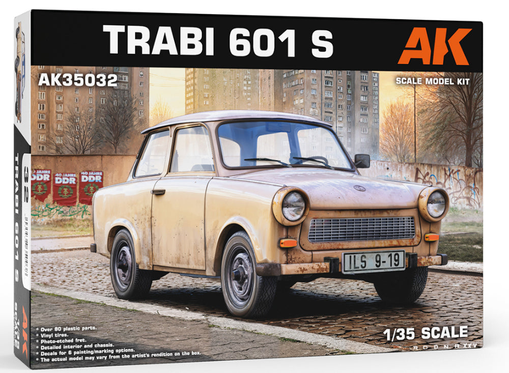 1/35 AK Interactive - Trabi 601 S