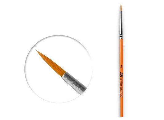 - Ak Interactive - Round Brush 2 Synthetic
