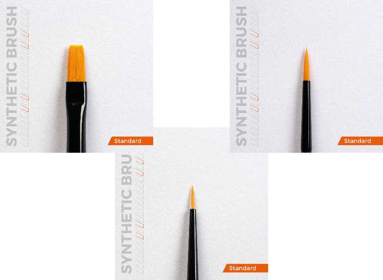 - AK Interactive - Basic Brushes Set