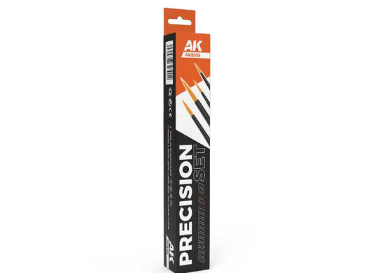 - AK Interactive - Precision Brushes Set