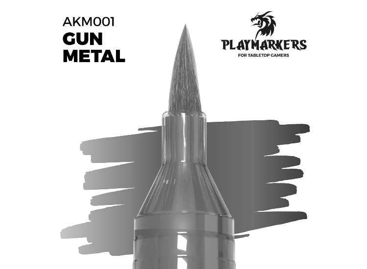 - AK Interactive - Playmarker  - Gun Metal