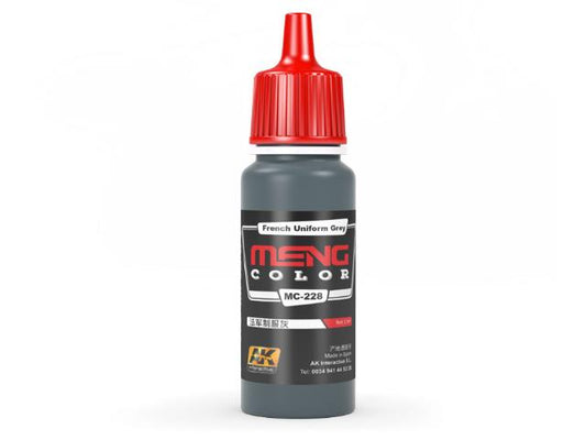 17ml AK Interactive - French Uniform Grey - Acrylic Paint