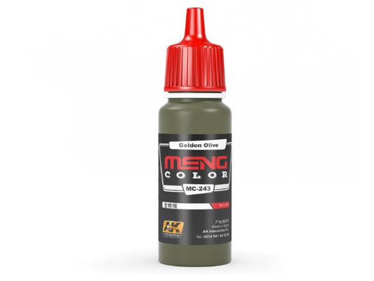 17ml AK Interactive - Golden Olive - Acrylic Paint
