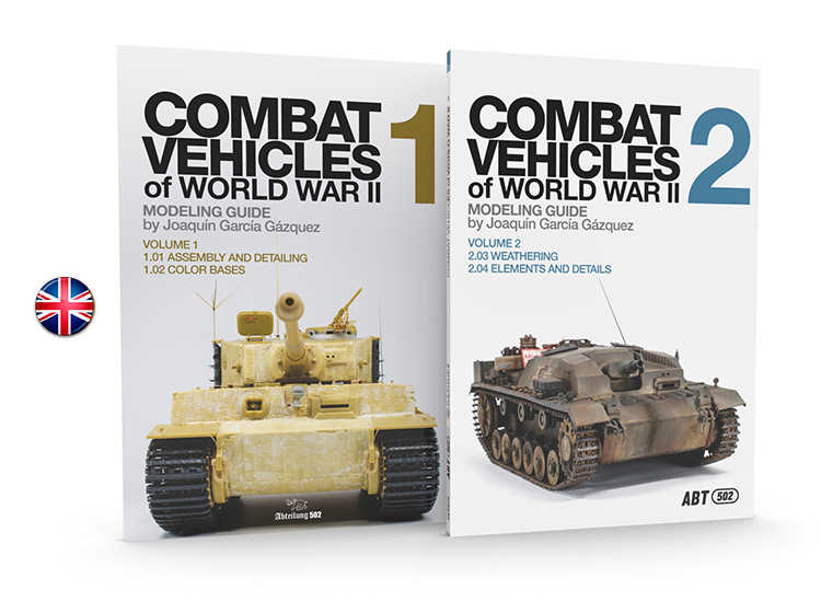 - AK Interactive - Combat Vehicles of WWII Volume 1 & 2