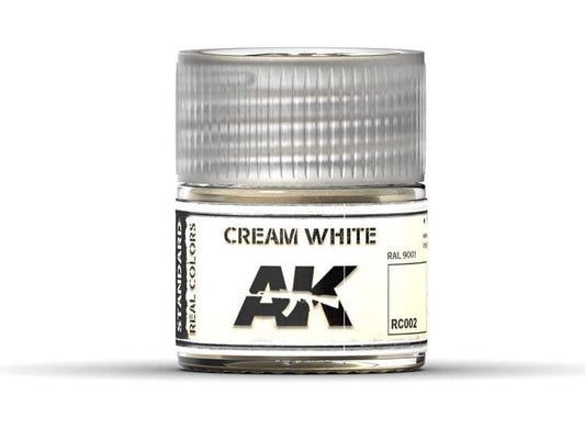 10ml Ak Interactive - Real Colors - Cream White RAL 9001