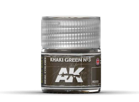 10ml Ak Interactive - Real Colors - Khaki Green Nº3 