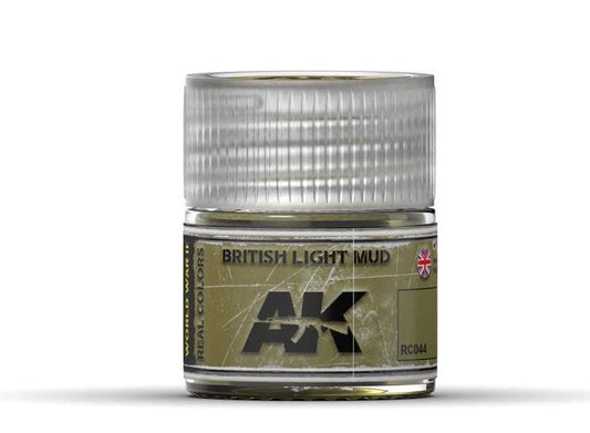 10ml Ak Interactive - Real Colors - British Light Mud
