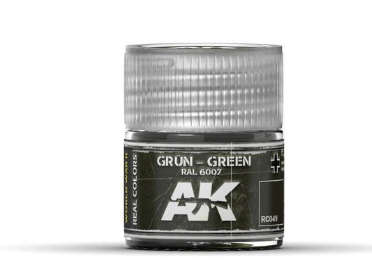 10ml Ak Interactive - Real Colors - Grün-Green RAL 6007