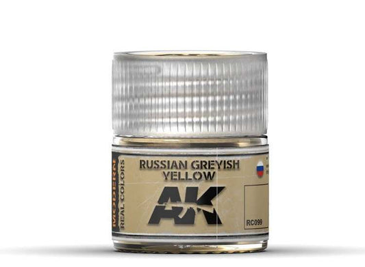 10ml Ak Interactive - Real Colors - Russian Greyish Yellow