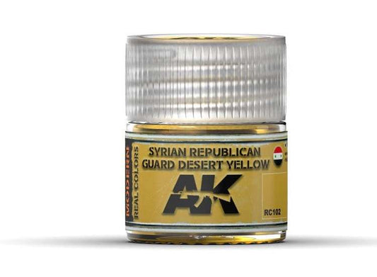 10ml Ak Interactive - Real Colors - Syrian Republican Guard Desert Yellow