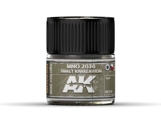 10ml Ak Interactive - Real Colors - MNO 2036 Smalt Khaki Avion