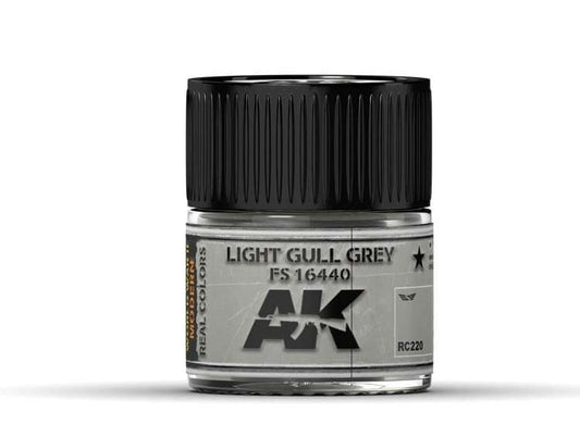 10ml Ak Interactive - Real Colors - Light Gull Grey FS 16440
