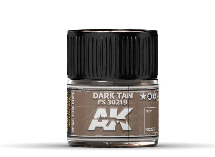10ml Ak Interactive - Real Colors - Dark Tan FS 30219