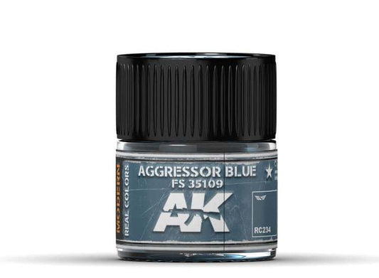 10ml Ak Interactive - Real Colors - Aggressor Blue FS 35109