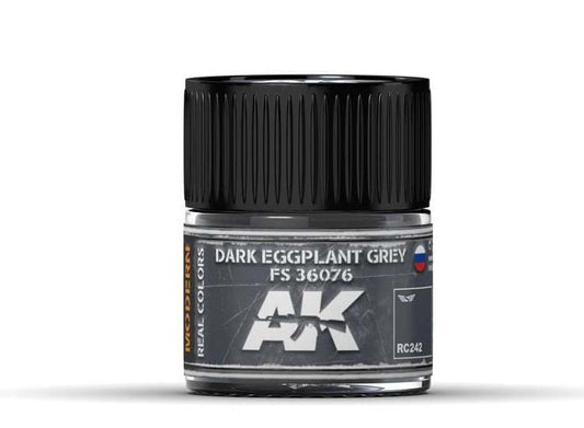 10ml Ak Interactive - Real Colors - Dark Eggplant Grey FS 36076