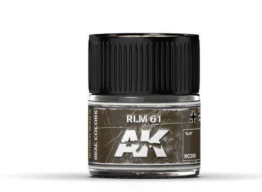 10ml Ak Interactive - Real Colors - RLM 61 / RAL 8019
