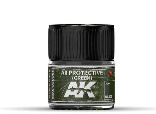 10ml Ak Interactive - Real Colors - AII Protective Green