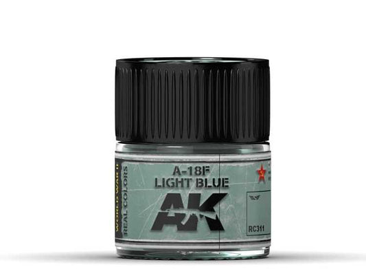 10ml Ak Interactive - Real Colors - A-18F Light Grey-Blue