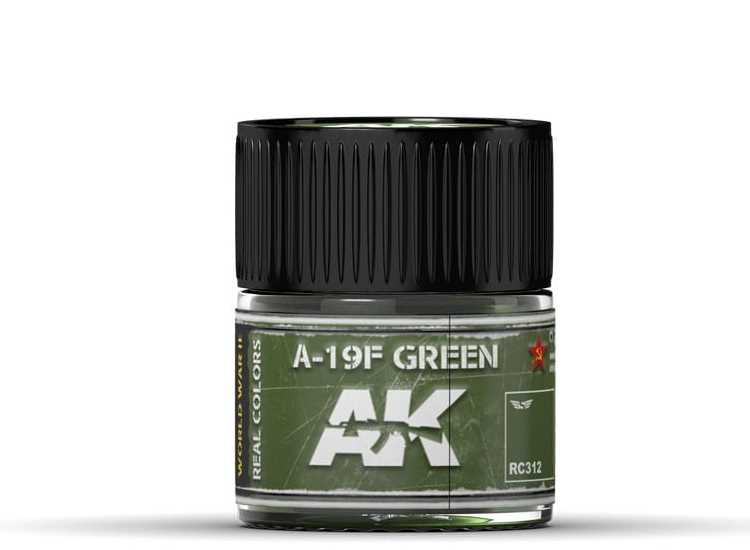 10ml Ak Interactive - Real Colors - A-19F Grass Green