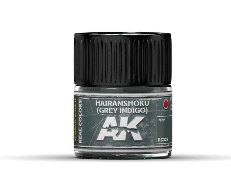 10ml Ak Interactive - Real Colors - Hairanshoku (Grey Indigo)