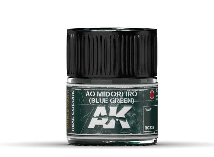 10ml Ak Interactive - Real Colors - Ao Midori Iro (Blue-Green)