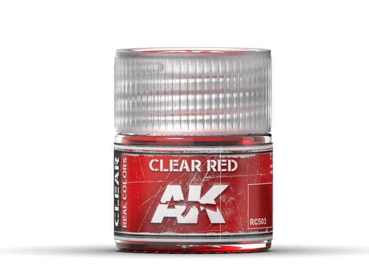 10ml Ak Interactive - Real Colors - Clear Red