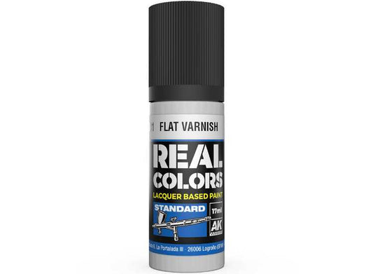 17ml AK Interactive - Real Colors Lacquer Paint - Flat Varnish