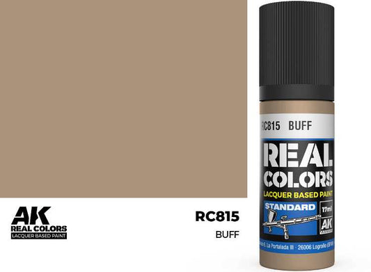 17ml AK Interactive - Real Colors Lacquer Paint - Buff