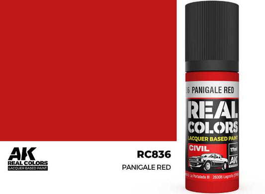 17ml AK Interactive - Real Colors Lacquer Paint - Panigale Red