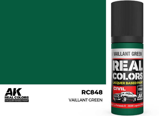17ml AK Interactive - Real Colors Lacquer Paint - Vaillant Green