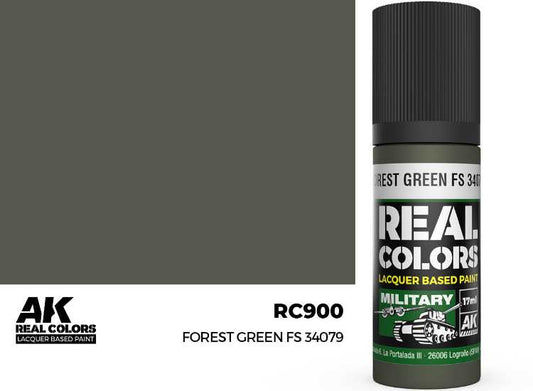 17ml AK Interactive - Real Colors Lacquer Paint - Forest Green FS 34079