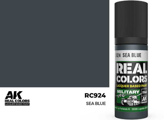 17ml AK Interactive - Real Colors Lacquer Paint - Sea Blue