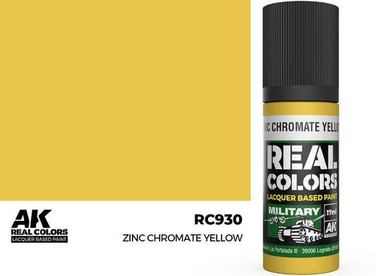 17ml AK Interactive - Real Colors Lacquer Paint - Zinc Chromate Yellow