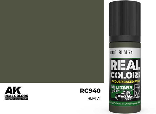 17ml AK Interactive - Real Colors Lacquer Paint - RLM 71