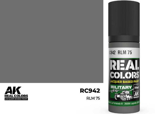 17ml AK Interactive - Real Colors Lacquer Paint - RLM 75