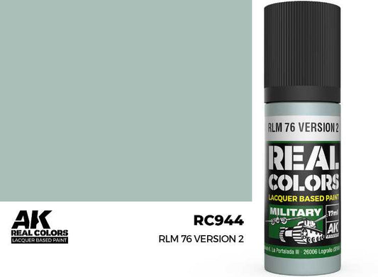 17ml AK Interactive - Real Colors Lacquer Paint - RLM 76 Version 2